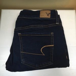 American Eagle Super Stretch Jegging dark wash